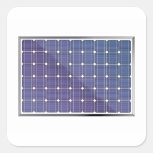 白の太陽電池パネル スクエアシール