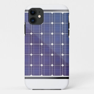 白の太陽電池パネル iPhone 11 ケース