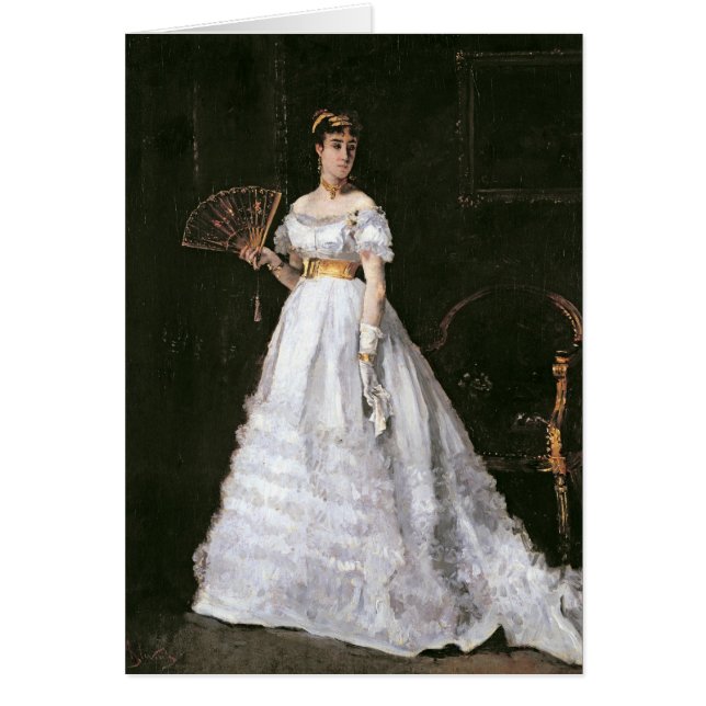 白の女性 (正面)