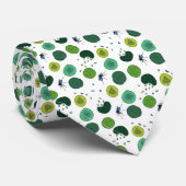 白の寄生虫 ネクタイ (ロール)