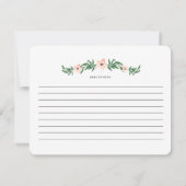 白の庭 |レシピカード (裏面)