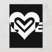白の愛 ポストカード (正面)
