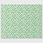 白の折り返し紙 ラッピングペーパー (フラット)