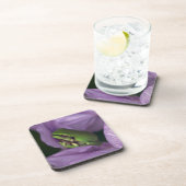 白の木カエル コースター (右側)