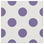 白の紫外水玉模様 ファブリック (クローズアップ)