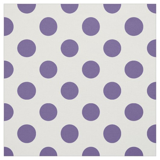 白の紫外水玉模様 ファブリック (見本)