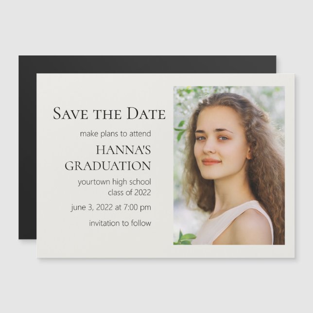 白の編集可能なカラー写真のグラデーション (正面/裏面)