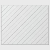 白の背景パストライプのターン ラッピングペーパー (フラット)