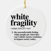 白の脆弱性の定義 セラミックオーナメント (裏面)