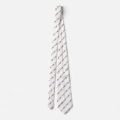 白の虹ゲイプライド ネクタイ (裏面)