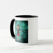 白の覇権はテロリズムのマグ マグカップ (正面左)