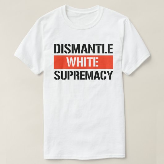 白の覇権を奪う Tシャツ (デザイン正面)