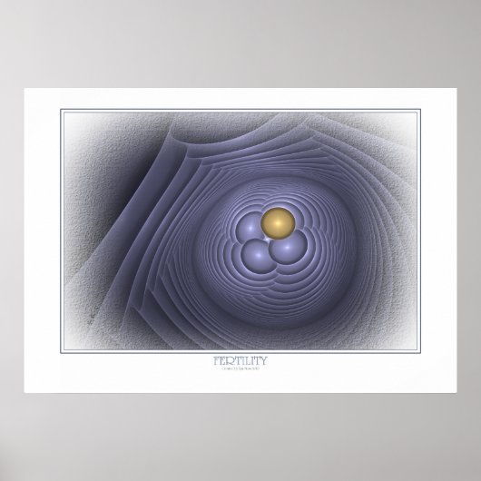 白の豊饒ポスター ポスター (正面)