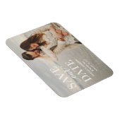 白の重ねクラシック合わせ |日付マグネットの保存 マグネット (右側)