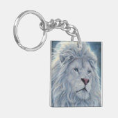 白の陛下 キーホルダー (正面左)