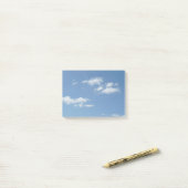 白の青空はポスト・イットを曇らせます ポストイット (デスク上)