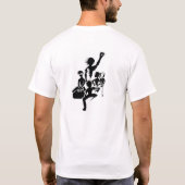 白の革命家 Tシャツ (裏面)