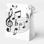 白の音楽ノート フェイバーボックス (裏面サイド)