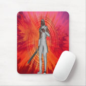 白の騎士 マウスパッド (マウス)