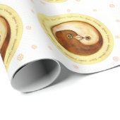 白の鳩の平和及び調和の包装紙 ラッピングペーパー (ロールコーナー)