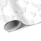 白の鳩 ラッピングペーパー (ロールコーナー)