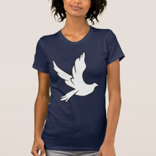 白の鳩 Tシャツ