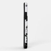 白の黒い種馬/馬の養育 Case-Mate iPhoneケース (裏面/右)