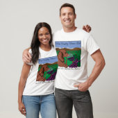 白の2018ワインの里のウインナーのFestのTシャツ Tシャツ (ユニセックス)