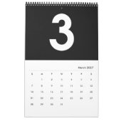白の2019年の~のレスリーのコショウの月 カレンダー (3月 2027)