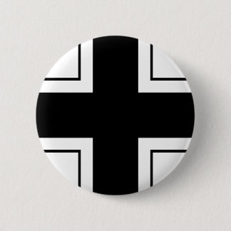 白のBalkenKreuz 缶バッジ