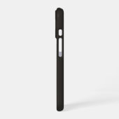 白のUSMCロゴスタック iPhone 16ケース (左側面)