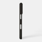 白のUSMCロゴスタック iPhone 16ケース (右側面)