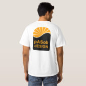 白のValue Tシャツ (裏面フル)