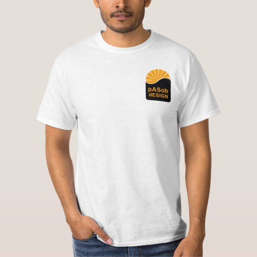 白のValue Tシャツ (正面)