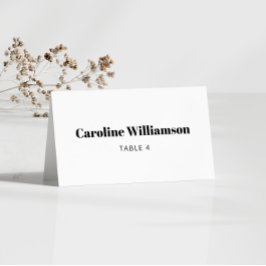 白はっきりしたタイポグラフィカスタムテーブル座席表 テーブルナンバー