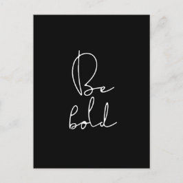 白はっきりしたフォント ポストカード