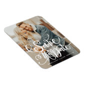 白はっきりした書モダン記日付の保存 マグネット (右側)