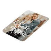 白はっきりした書モダン記日付の保存 マグネット (左側)