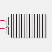 白はっきりした黒お願い来!ギフトタグ ギフトタグ (裏面横)