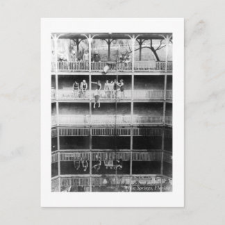 白は写真フロリダのヴィンテージのSuwanneeはねます ポストカード