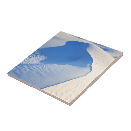 白は国有記念物を紙やすりで磨きます タイル (側面)