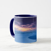 白は国有記念物2を紙やすりで磨きます マグカップ (正面左)