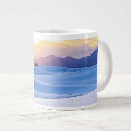 白は国有記念物3を紙やすりで磨きます ジャンボコーヒーマグカップ (正面右)