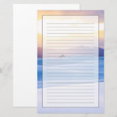 白は国有記念物3を紙やすりで磨きます 便箋 (正面/裏面)