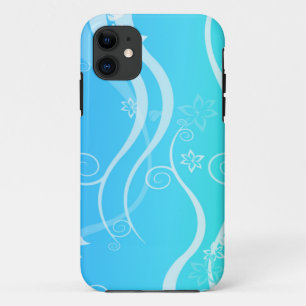 白は海のiPhone 6カバーで渦巻きます iPhone 11 ケース