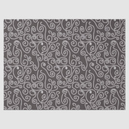 白は灰色で渦巻きます 薄葉紙