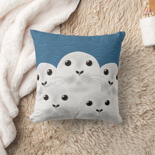 白は装飾用クッションを密封します クッション (ブランケット)