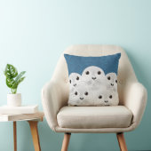 白は装飾用クッションを密封します クッション (椅子)