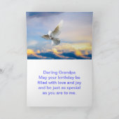 白は飛行中に潜りました カード (内部)