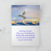 白は飛行中に潜りました カード (内部)